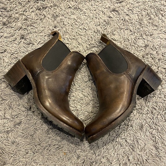 Frye Brown Ankle Boots - Picture 9 of 16